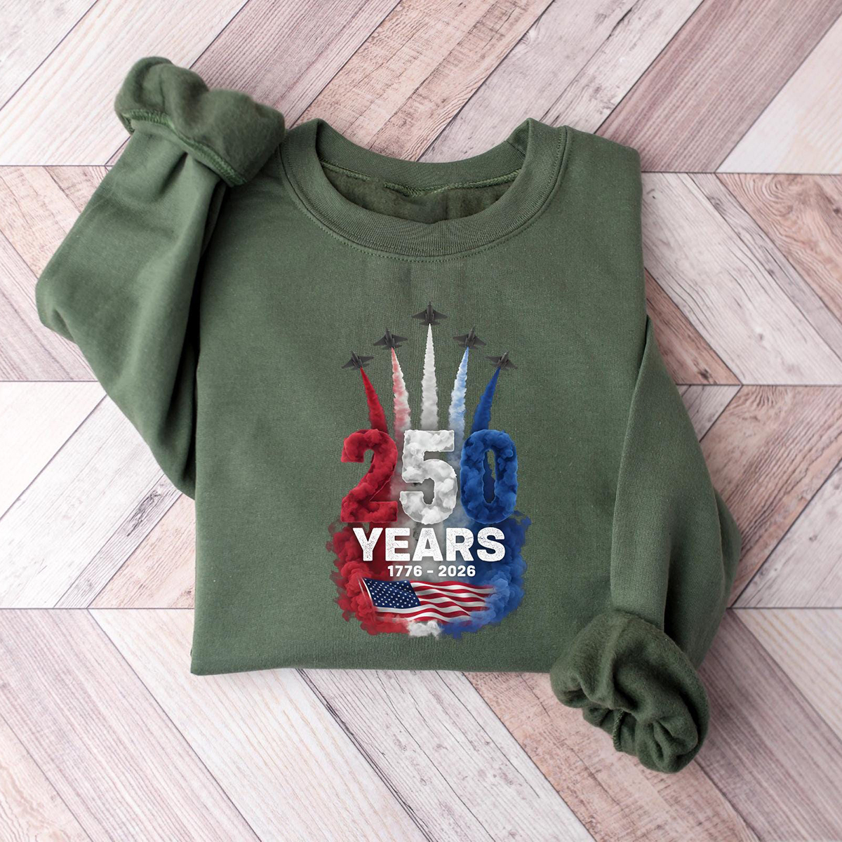 250th Anniversary Sweatshirt_ 1776 2026 Shirt_ USA