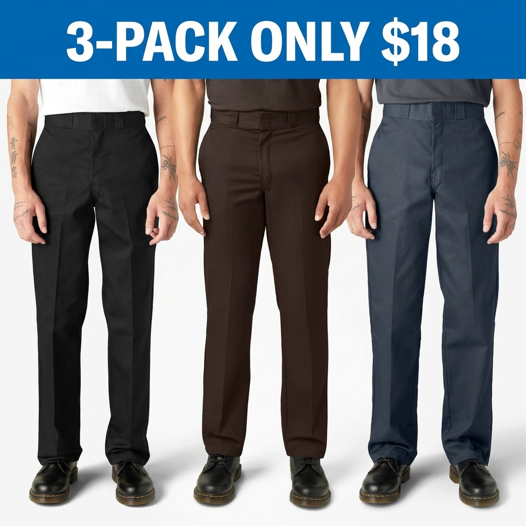 Men's Classic Twill Work Pants