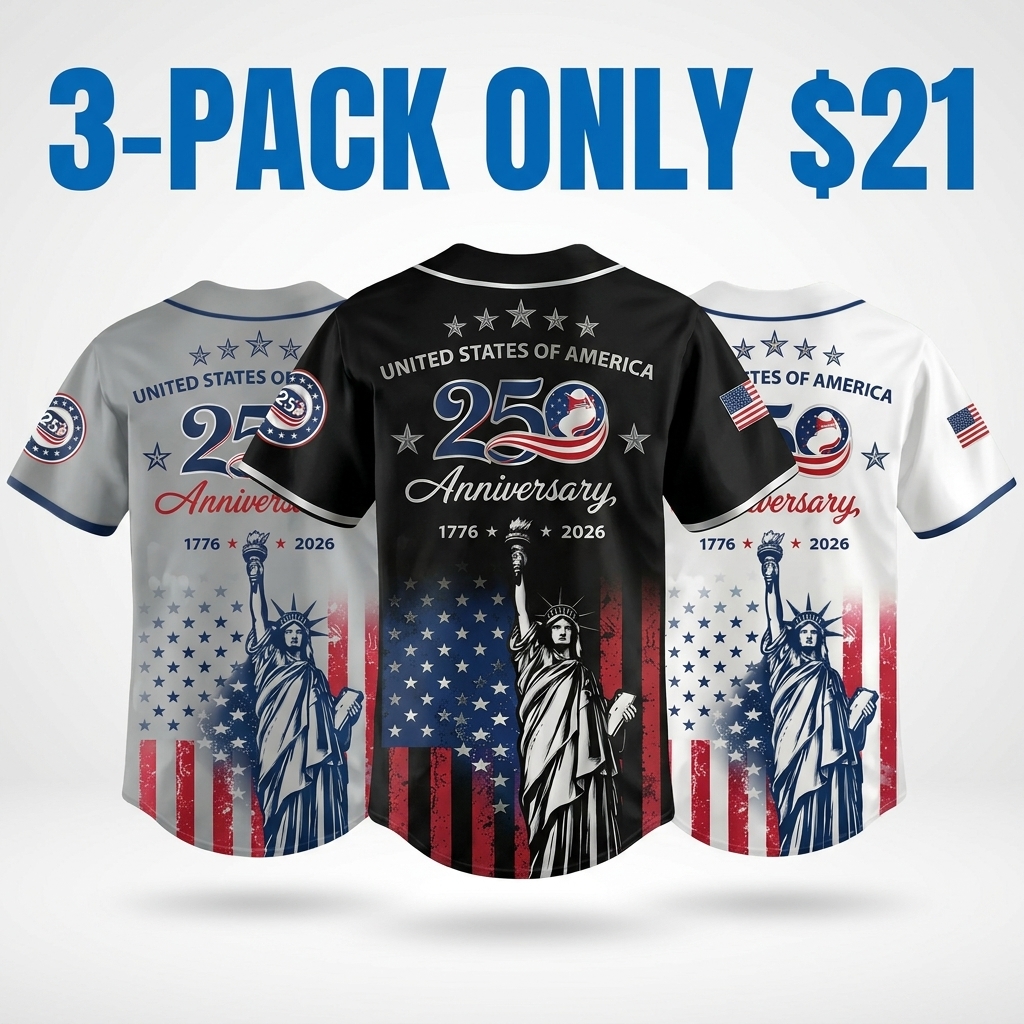 USA 250th Anniversary Baseball Jersey