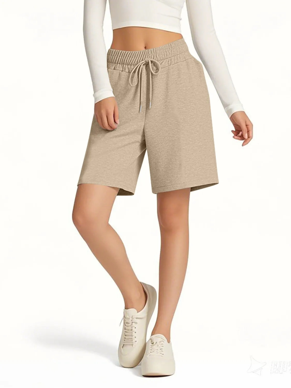 Drawstring Shorts with Pockets (multiple color options)