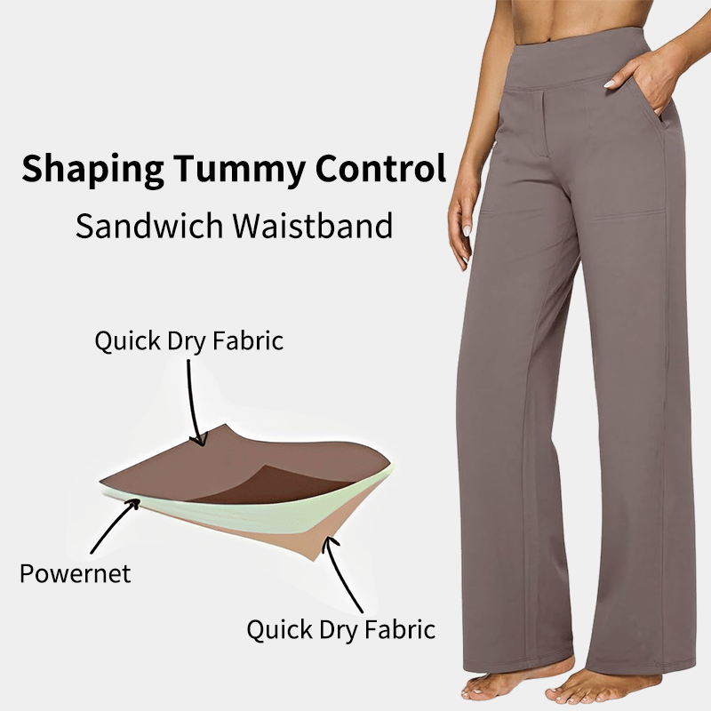🏆Flash Sale⚡ 50K+ SOLD! Almost Gone-💥Loose High-Waist Business Casual Pants Yoga Pants