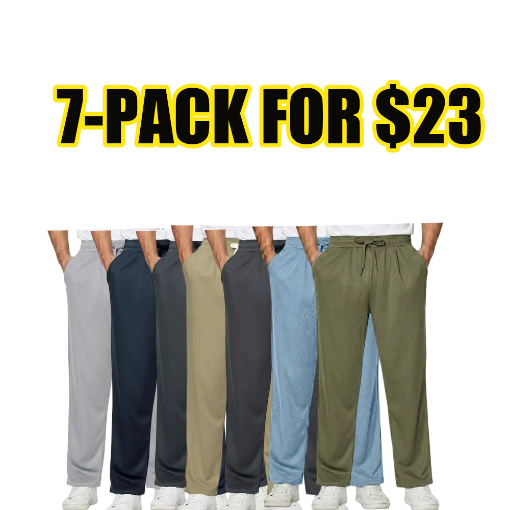 Men's Relaxed Drawstring Lounge Pants