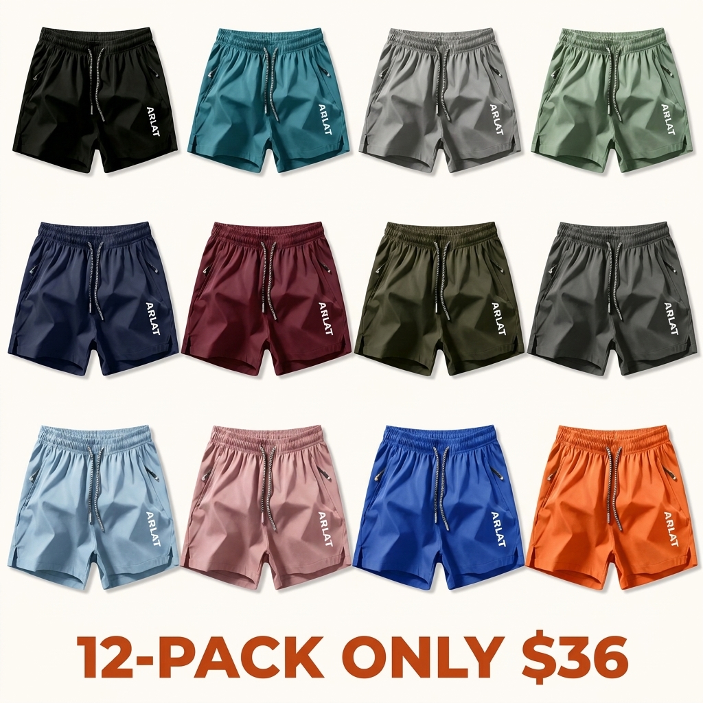 Breathable, quick-drying shorts