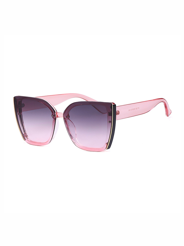 Geometric Sun-Protection Sunglasses Accessories