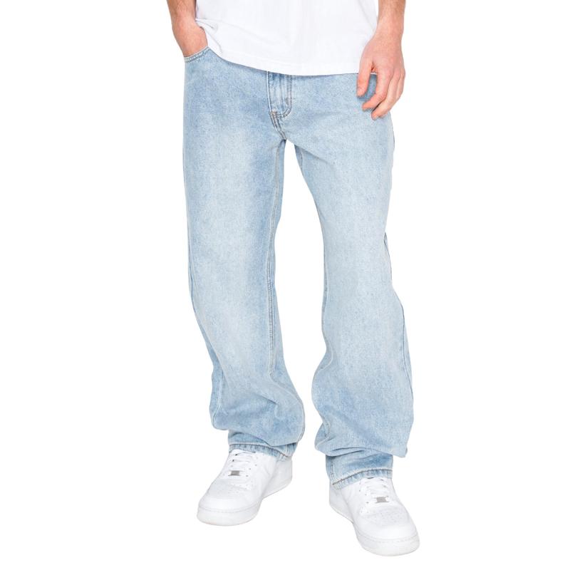 Men's 13oz 100% Cotton Baggy Denim Jeans