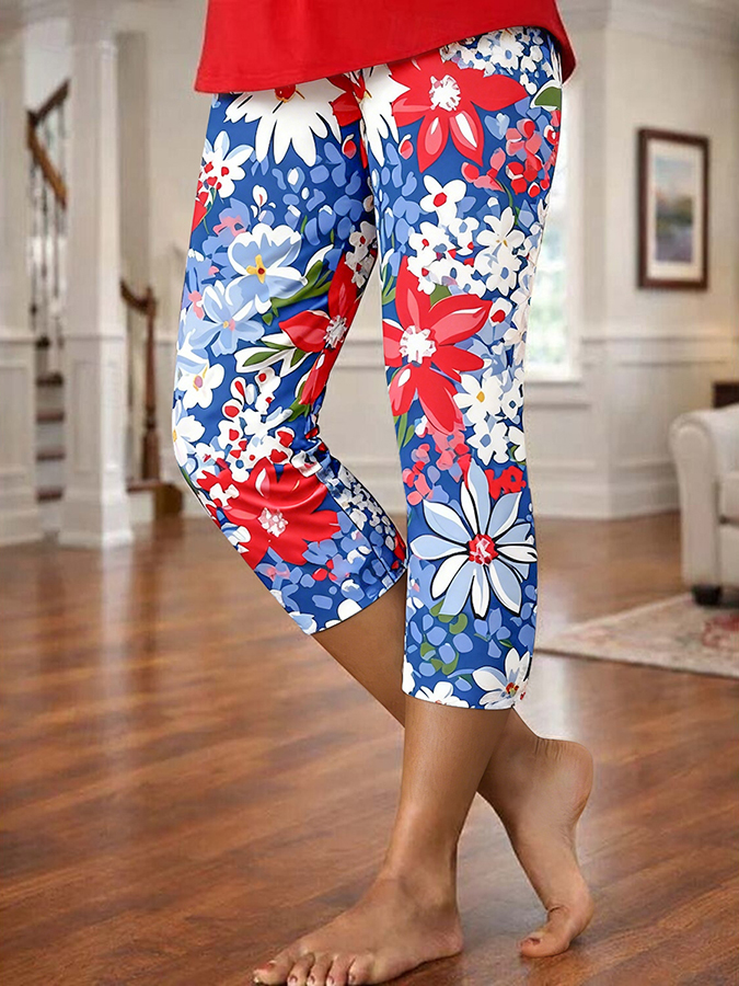 Women's Flower 250Th Anniversary Printed Pants In The United States