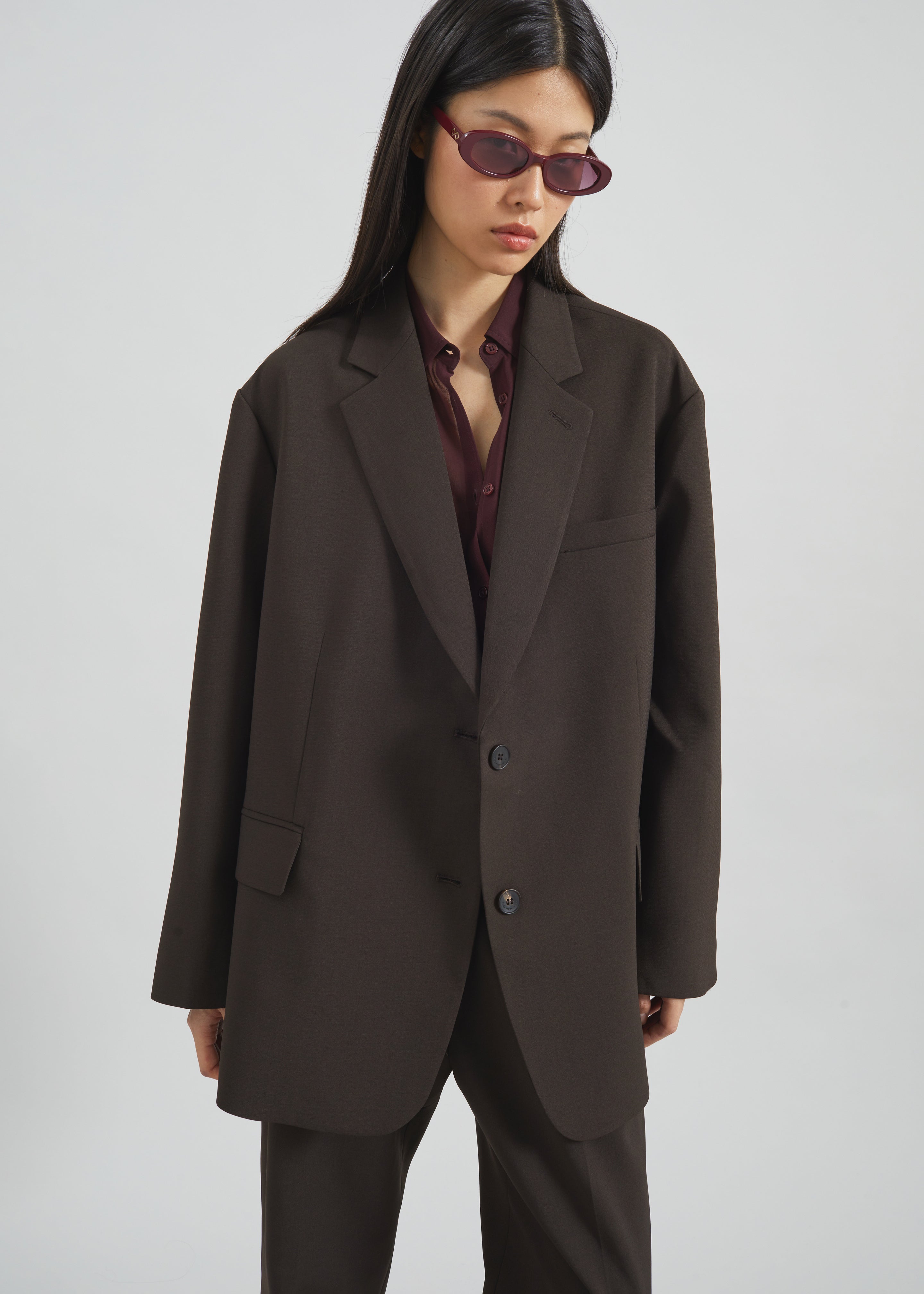 Bea Blazer - Dark Espresso