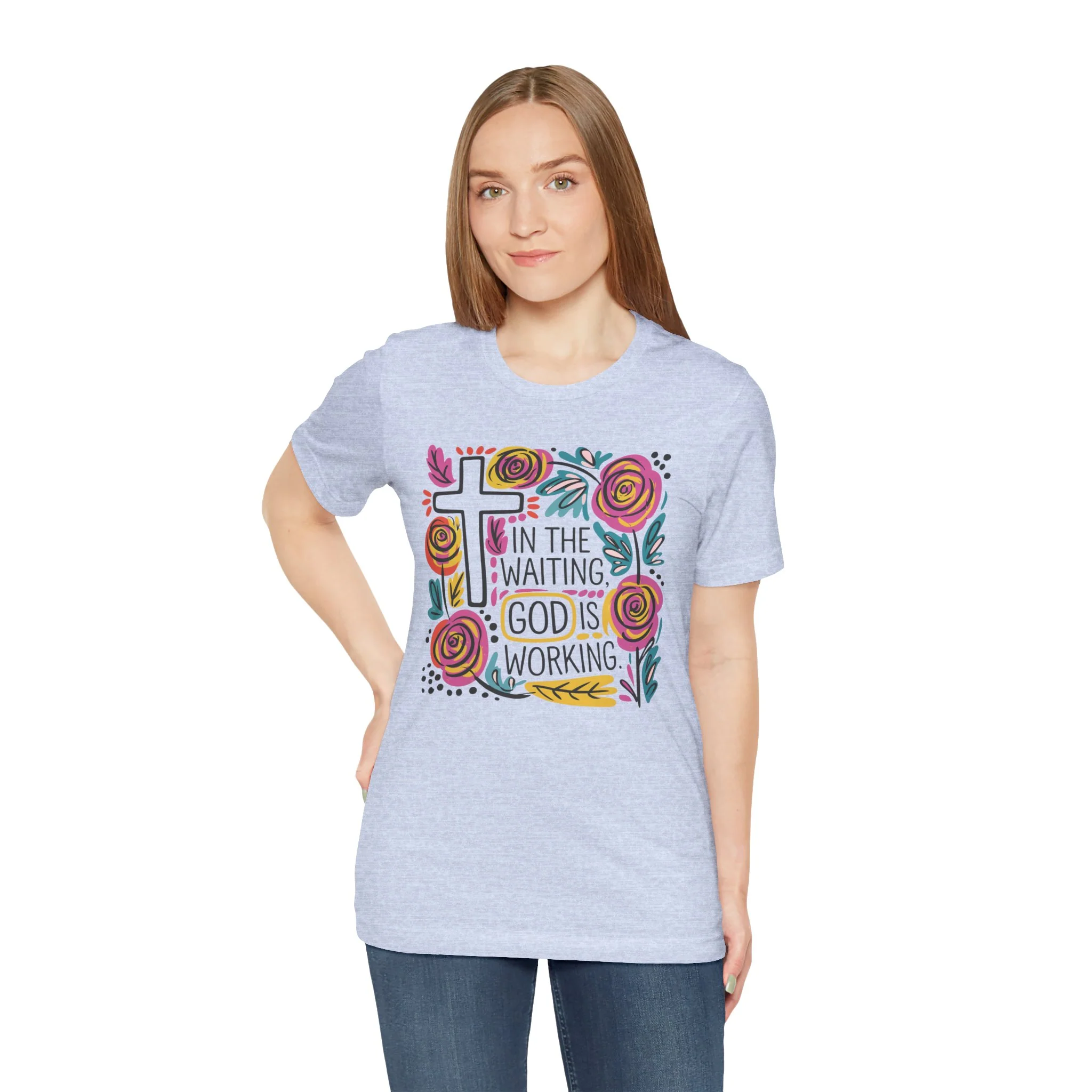 In the Waiting Unisex Jersey Short Sleeve Tee