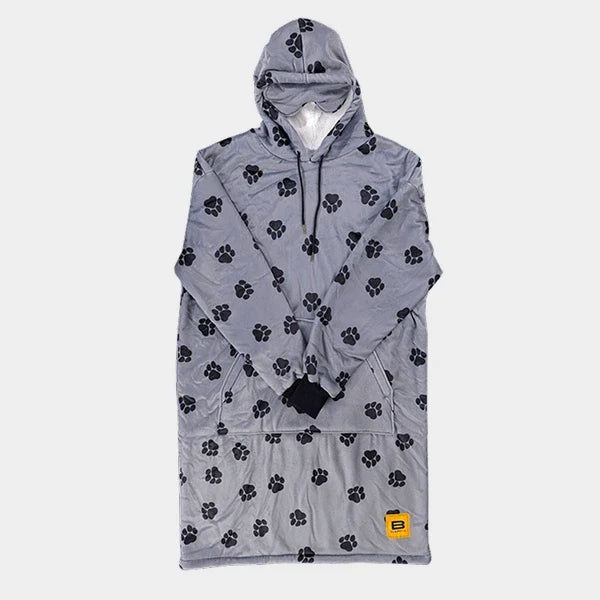 Wearable blanket Oversized with sherpa lining One size fits most.