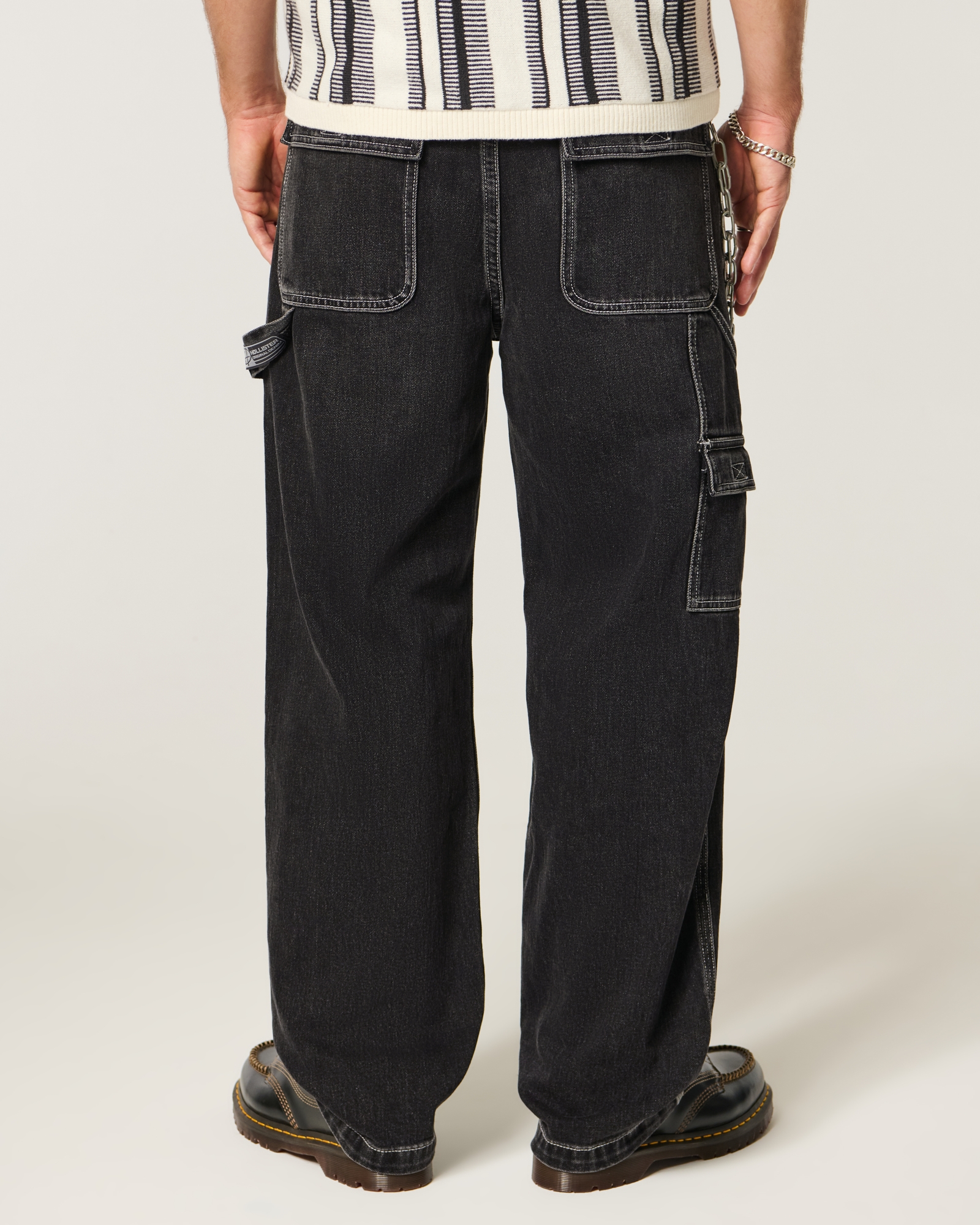 Grey Baggy Jeans