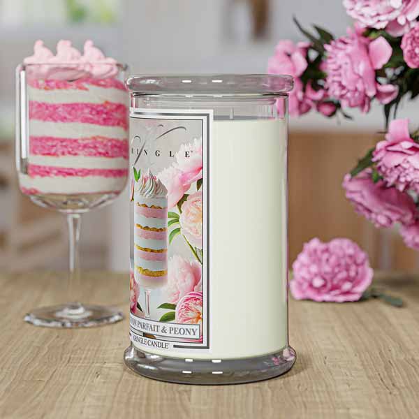 Chiffon Parfait Peony Large Jar NEW! | Soy Candle