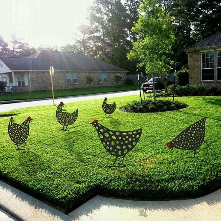 Garden Backyard Lawn Pile Decoration