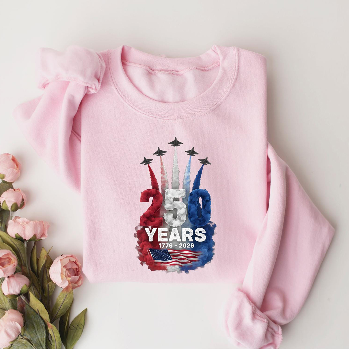 250th Anniversary Sweatshirt_ 1776 2026 Shirt_ USA