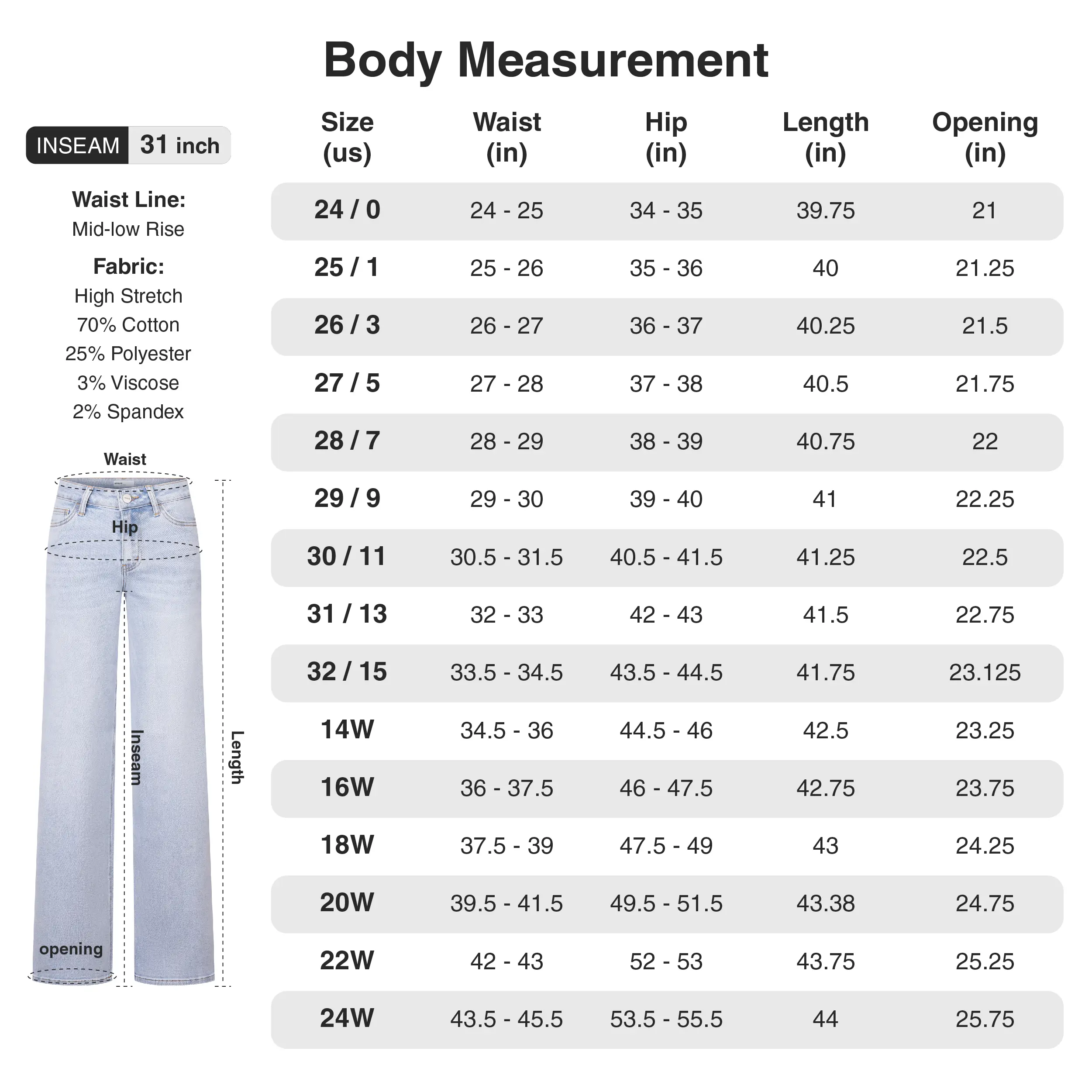 ⚡ Mid-Low Rise Baggy Jeans for Women 🔥