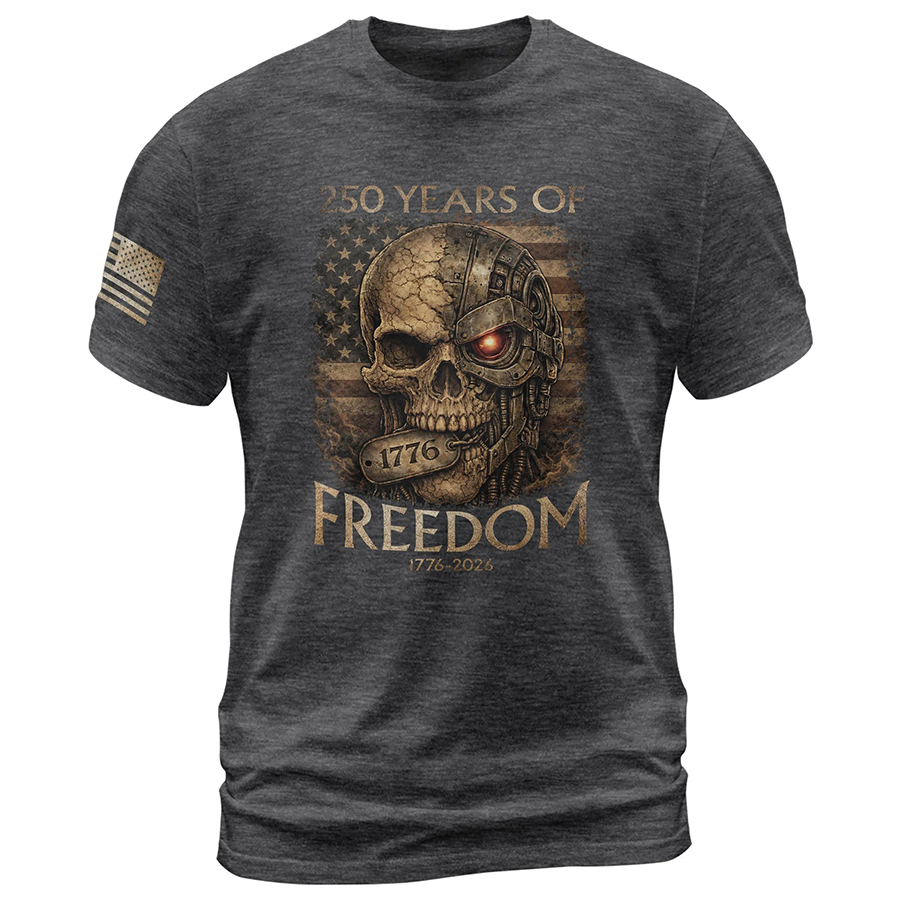 USA 250th Anniversary 250 Years Shirt 1776-2026 Mental Strength Freedo