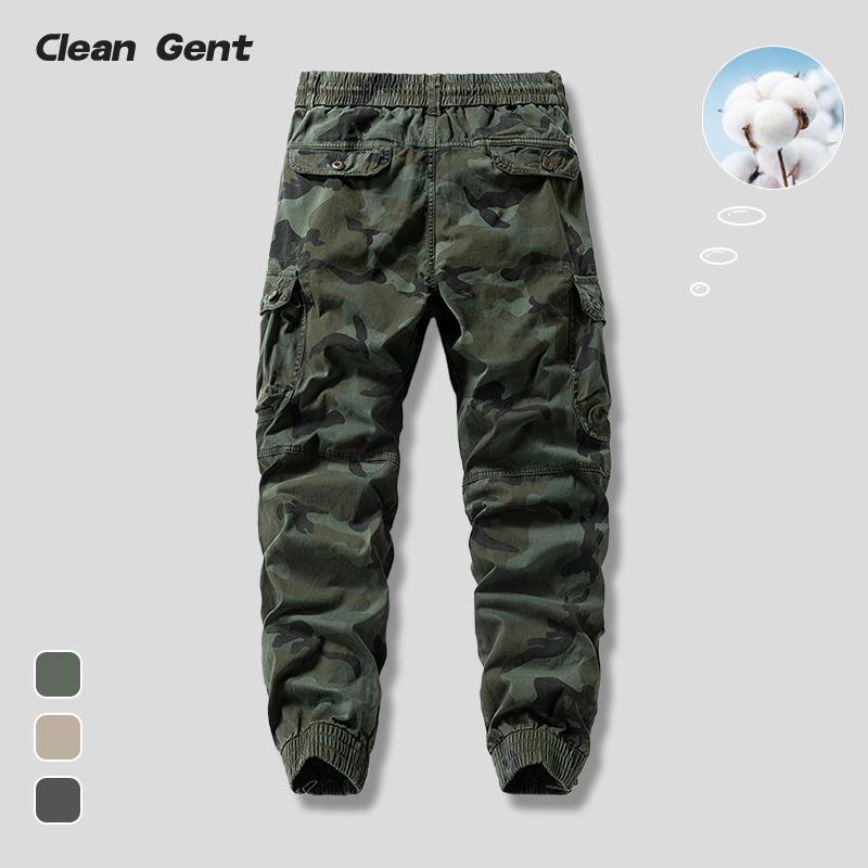 Men's Lightweight Camouflage Cargo Pants for Summer
