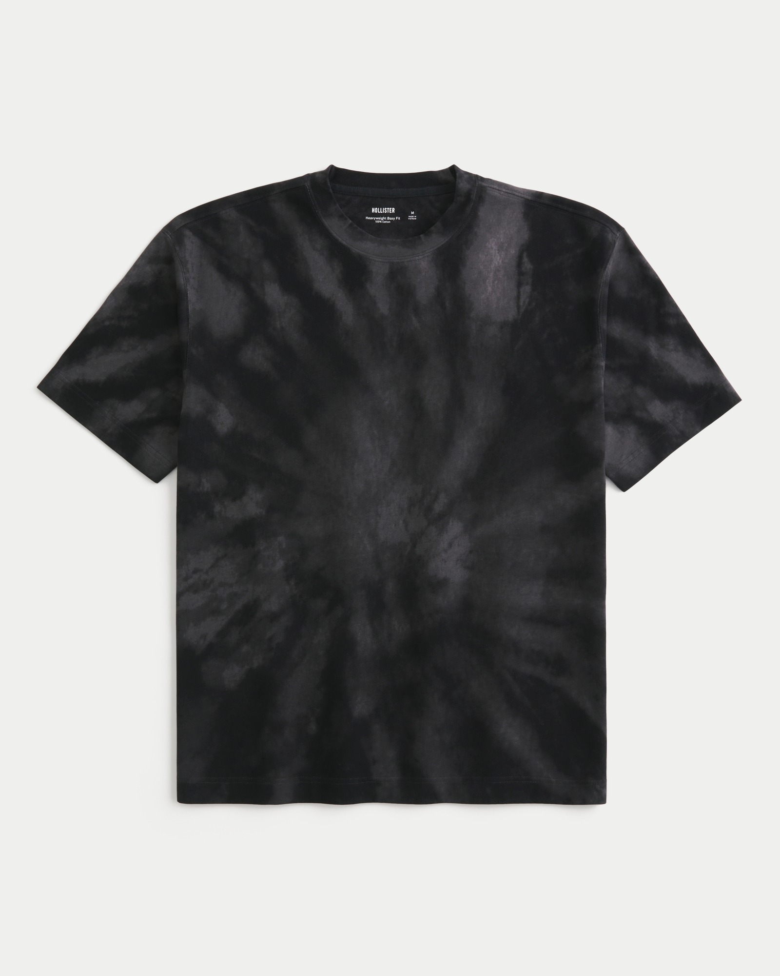 Boxy Heavyweight Washed Cotton Crew T-Shirt