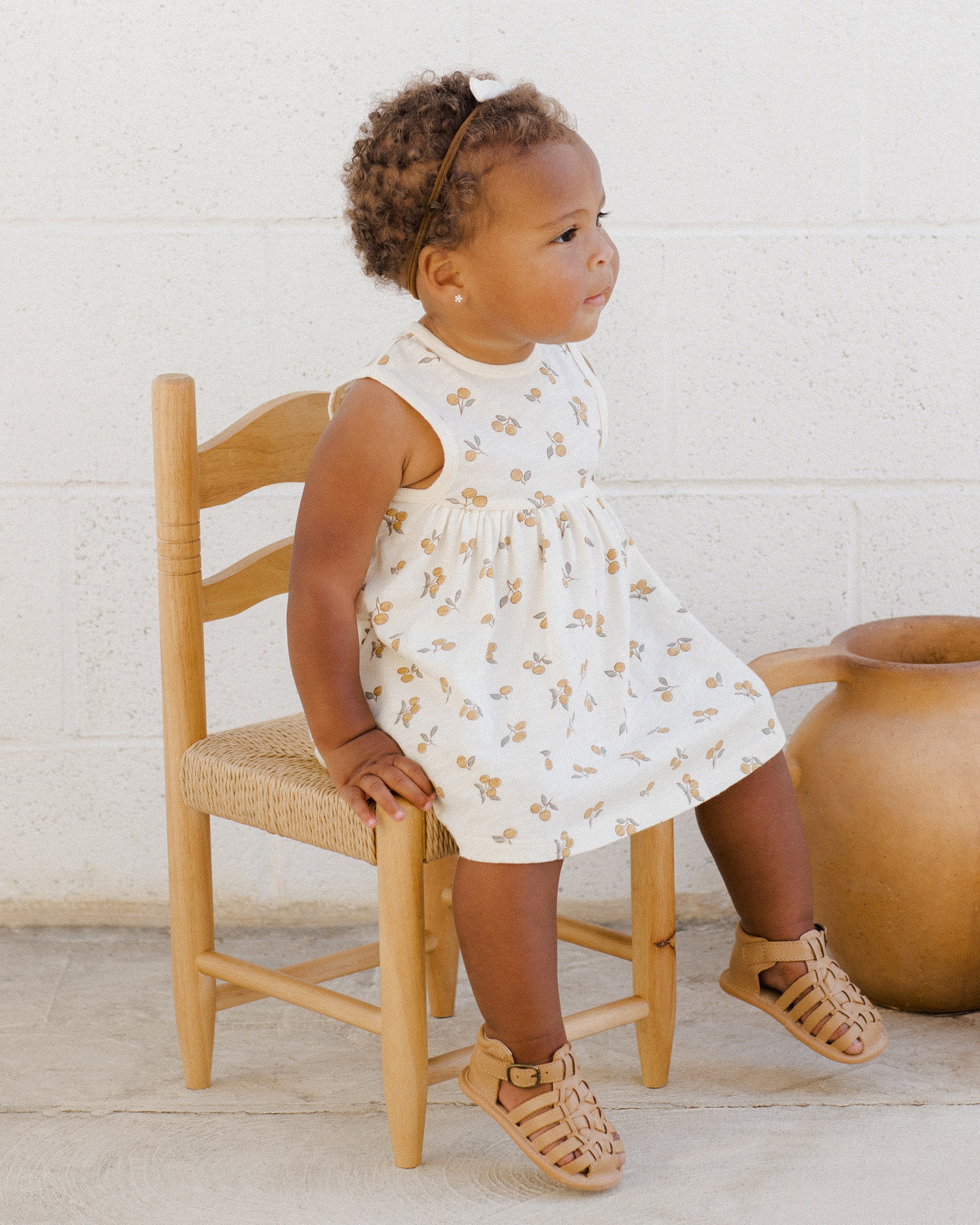 Layla Dress || Oranges
