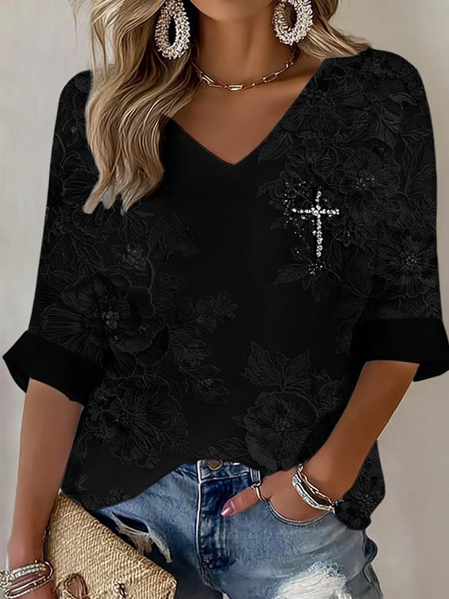 Women's USA 250 Christian Patriotic Casual T-shirt