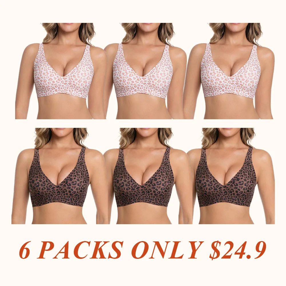 Women's comfortable wireless bra