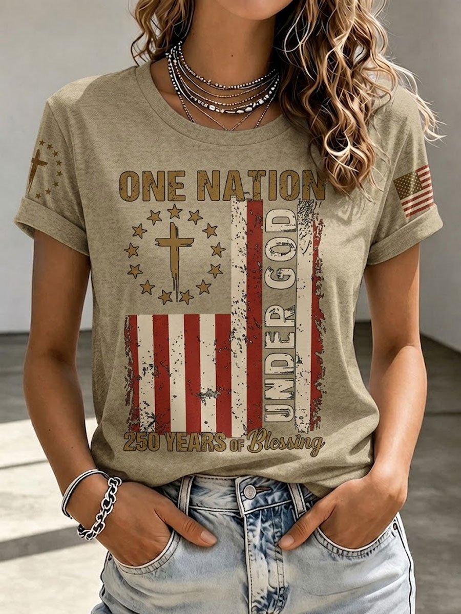 Women's American 250 Print T-Shirt