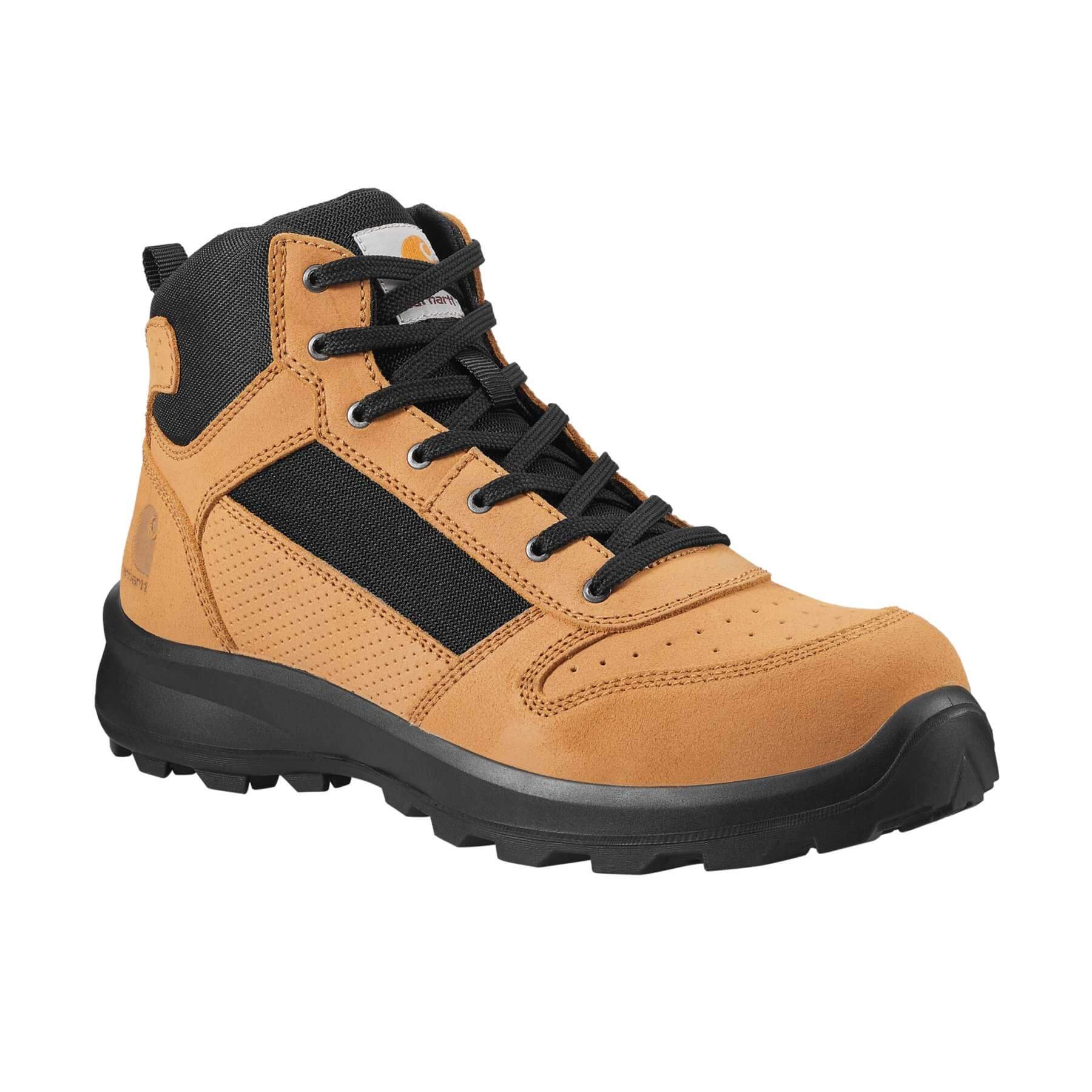 CHT Special Offer Michigan Work Boots F700919 Pack - Michigan S1P Composite Safety Toe Mid Sneaker Work Boots with Zip + 3 Pack Work Socks