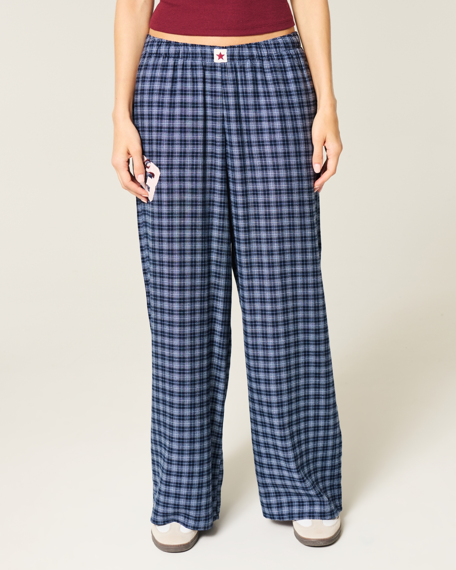 Baggy Flannel Pants
