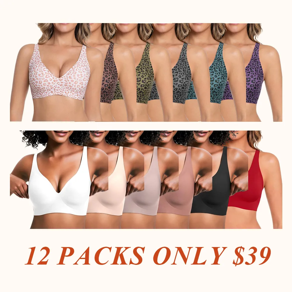 Women's comfortable wireless bra