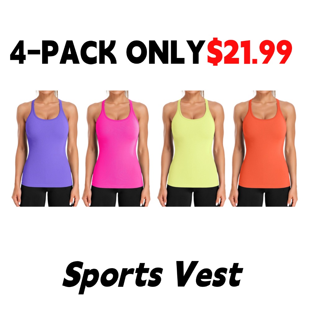 Women's Ribbed Sports Vest
