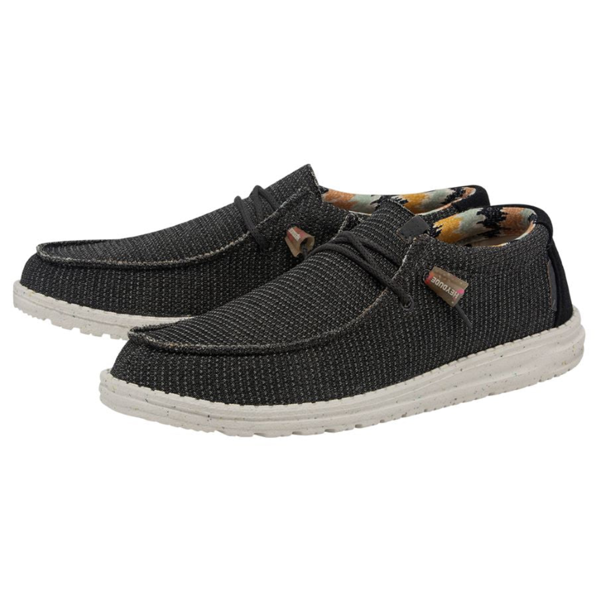 DUDE MEN'S WALLY KNIT CHARCOAL - 40007025