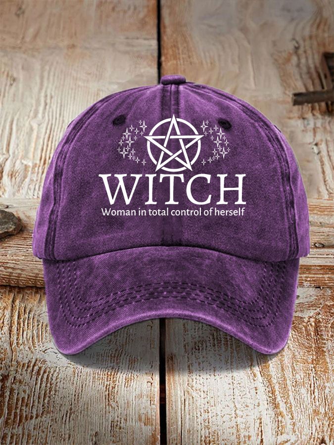 Witch- Woman In Total Control Herself Hat