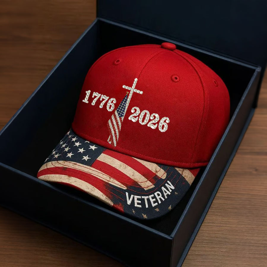 CUnisex  Retro American Anniversary Printed Hat