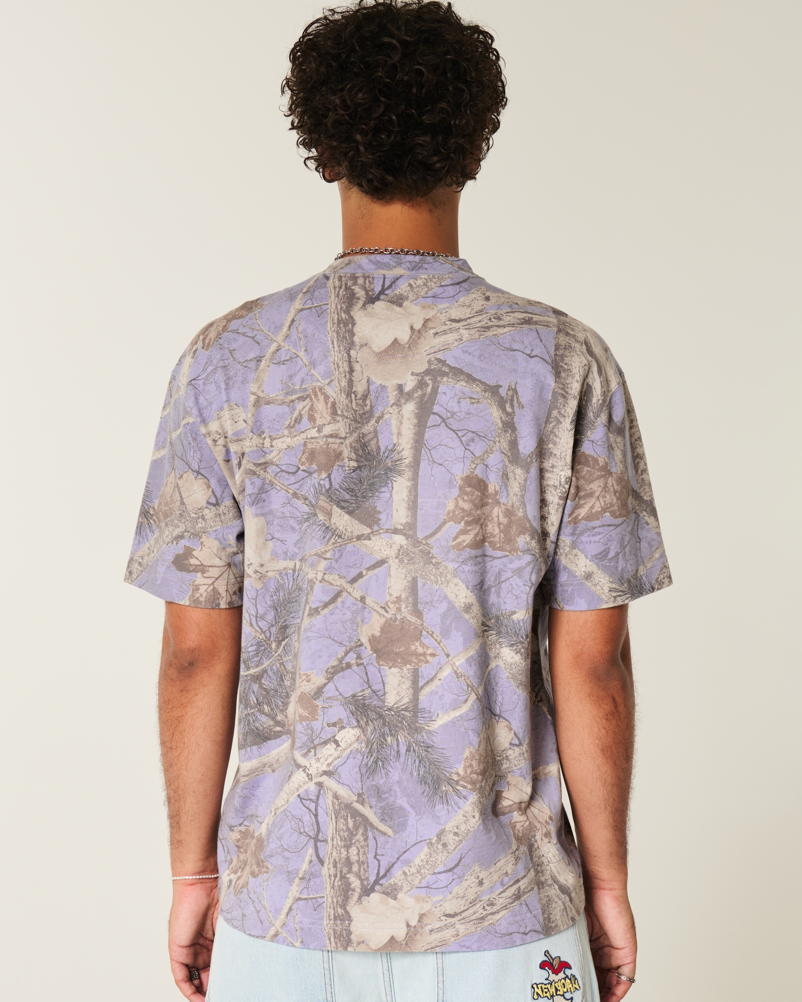 Boxy Heavyweight Washed Cotton Crew T-Shirt