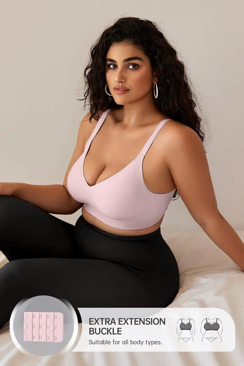 Women Comfortable Push Up Bras Wireless Seamless Full Coverage Bra