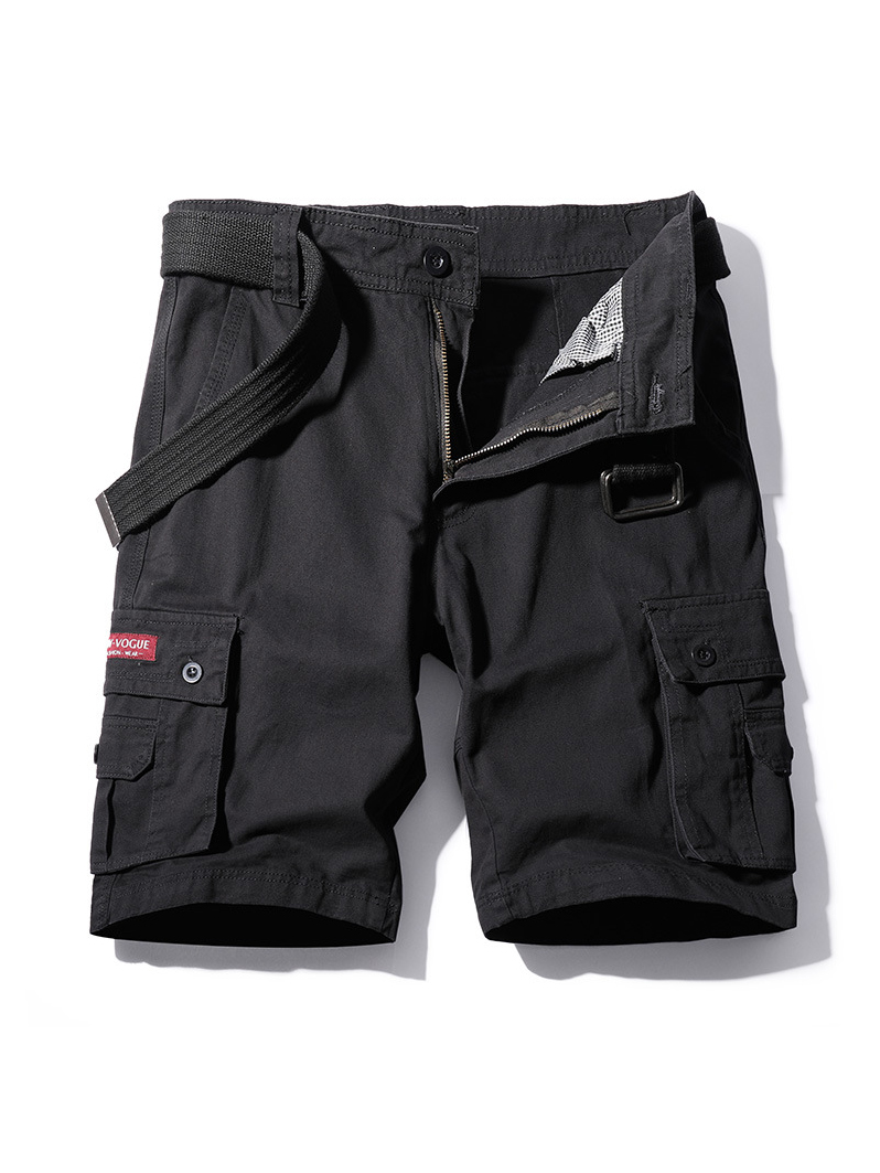 Men's Multi-pocket Casual Sports Straight Shorts
