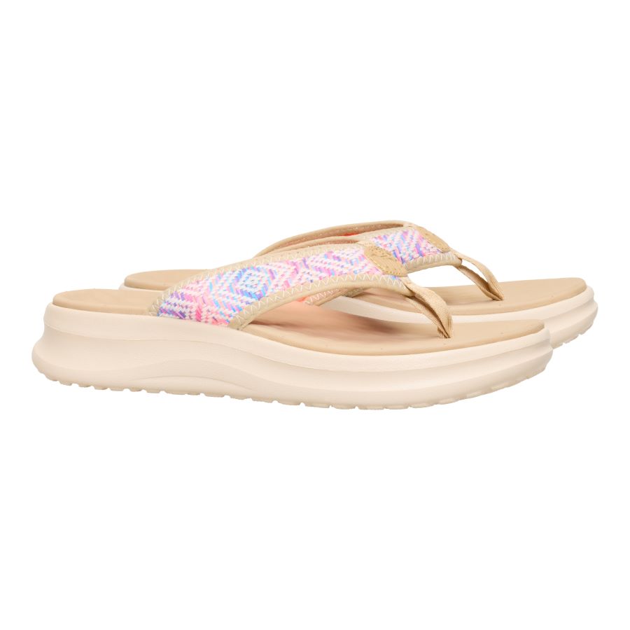 Tide Flip  - Tan/Multi 
