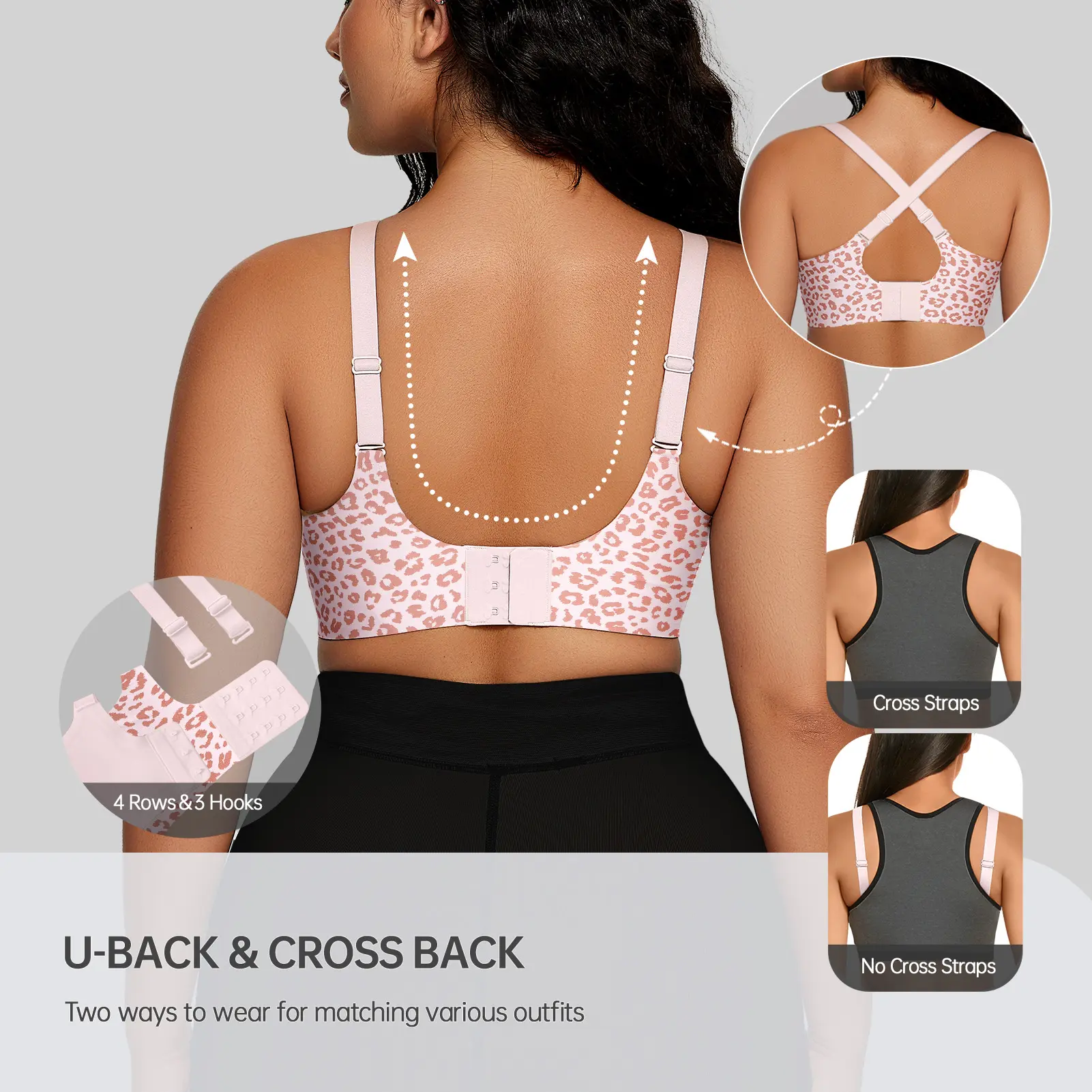 Women's Wireless Seamless Push Up Bra - Comfort Fit