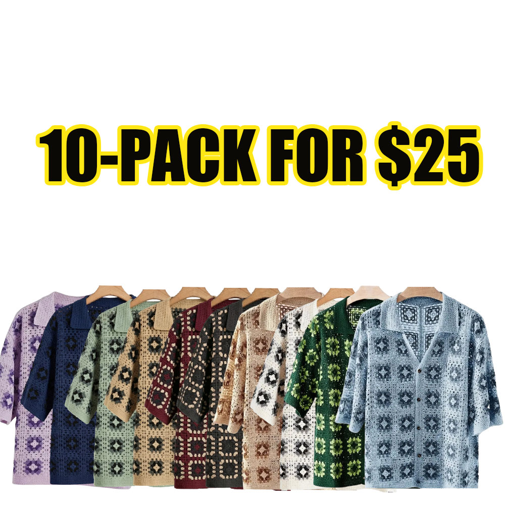 Men's Coastal Breeze Knitted Resort Shirt