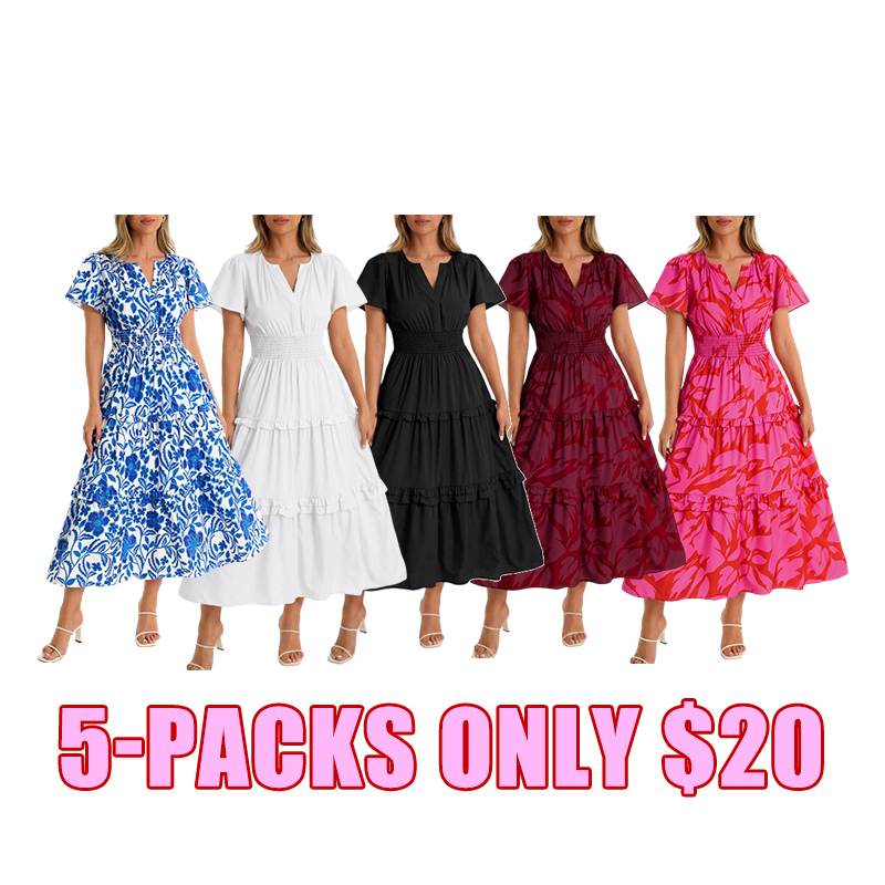 Elegant Lightweight Summer Dress
