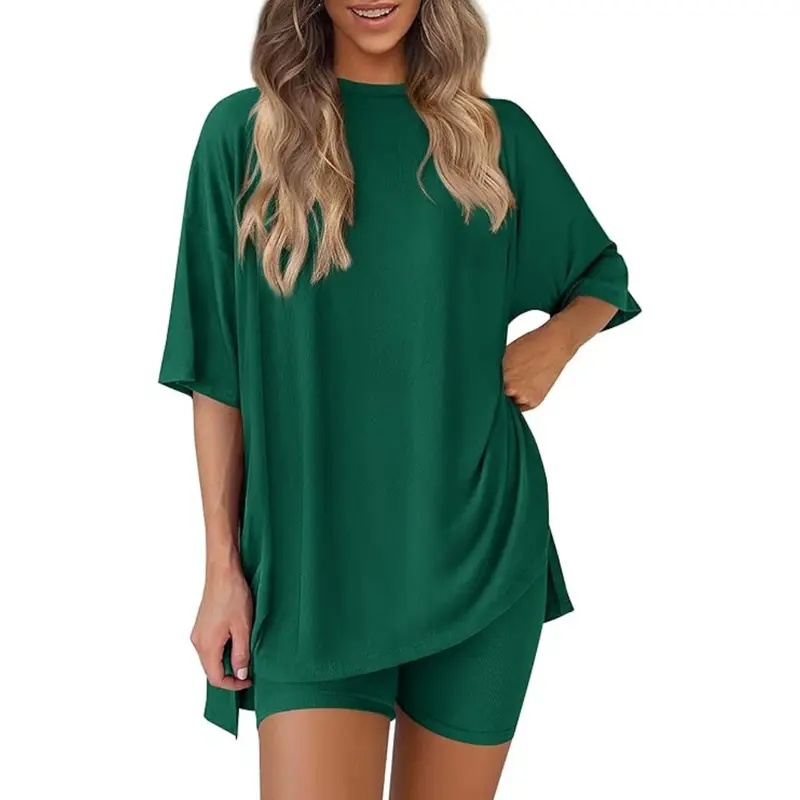 Crewneck Two-Piece Set For Women