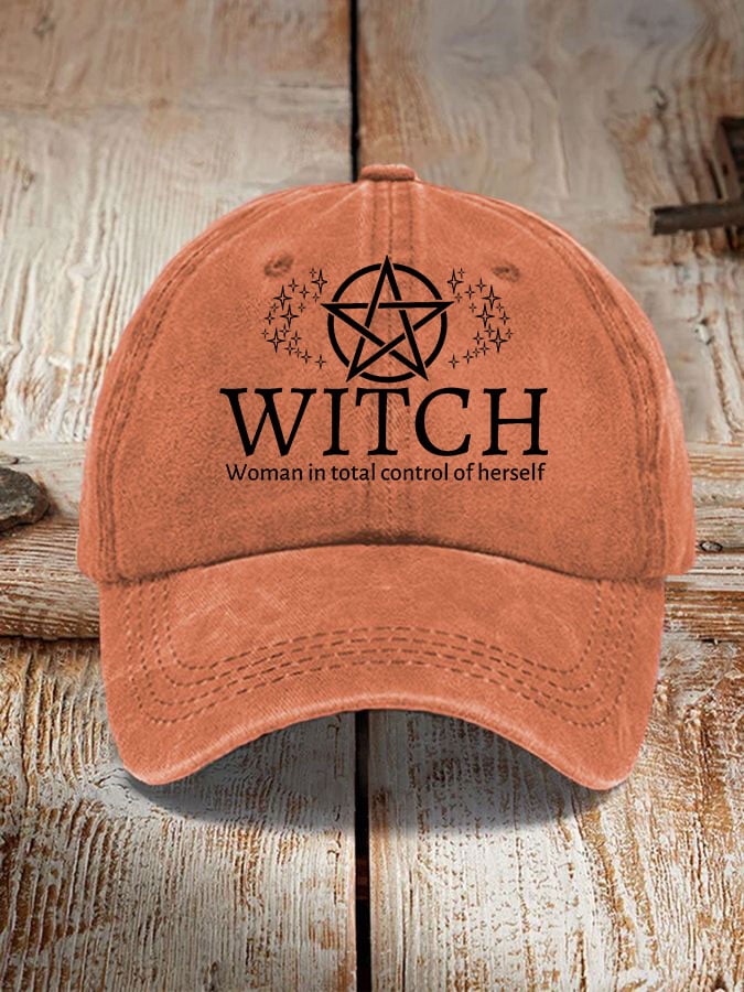 Witch- Woman In Total Control Herself Hat