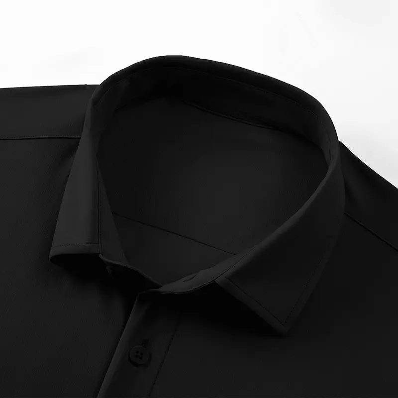Mens Muscle Fit Dress Shirts Casual Button Down Shirt Short Sleeve Wrinkle-Free Shirts
