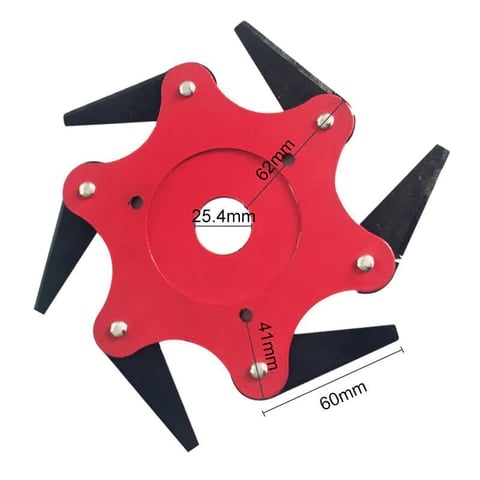 6-Steel Razors Trimmer Head