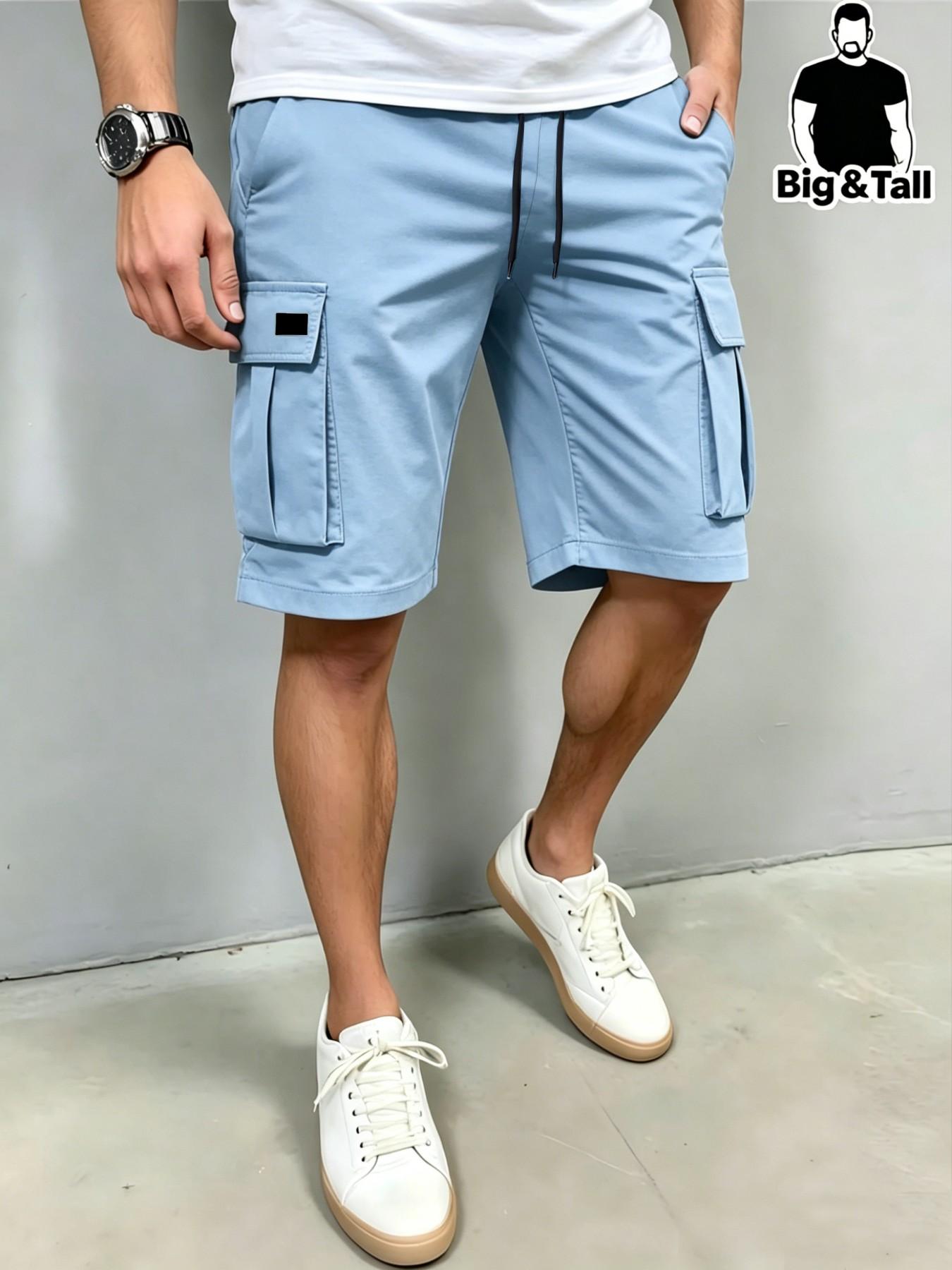 Men's Plus-Size Fashion Casual Shorts