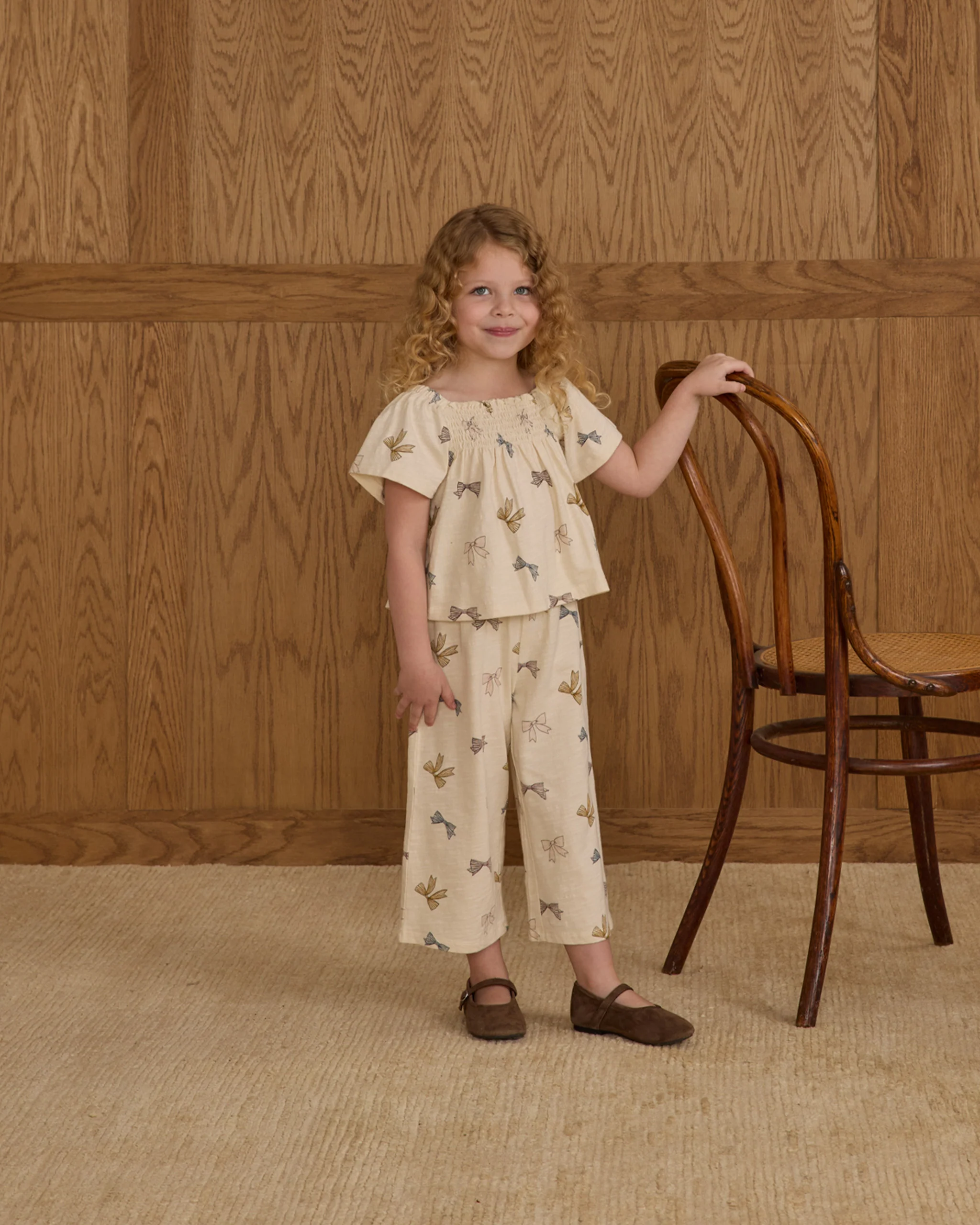 Wide Leg Pant || Bows