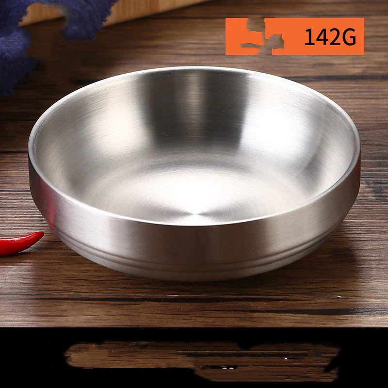 Bowls-Stainless Steel Gold & Silver