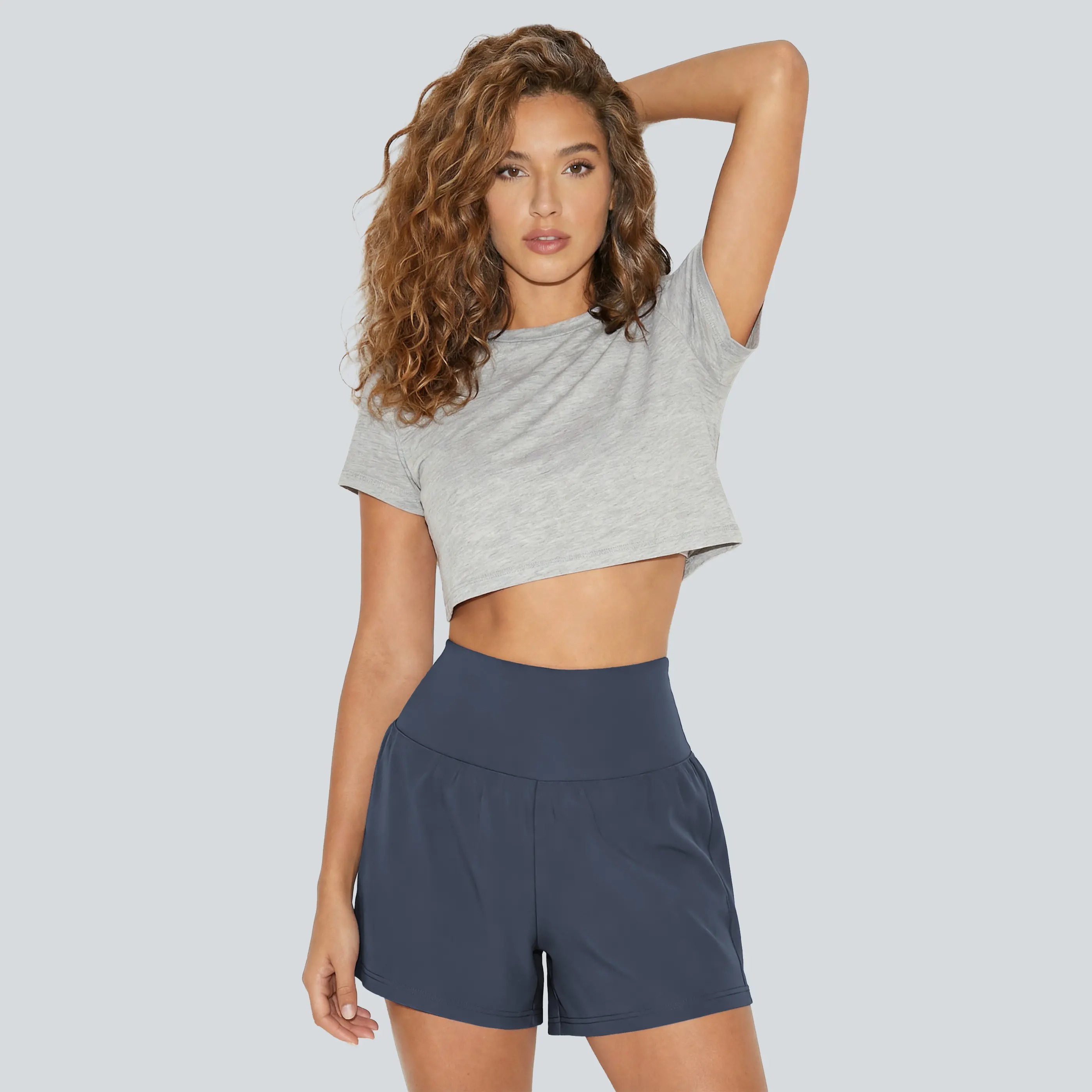 Women's Super High Waist Yoga Shorts