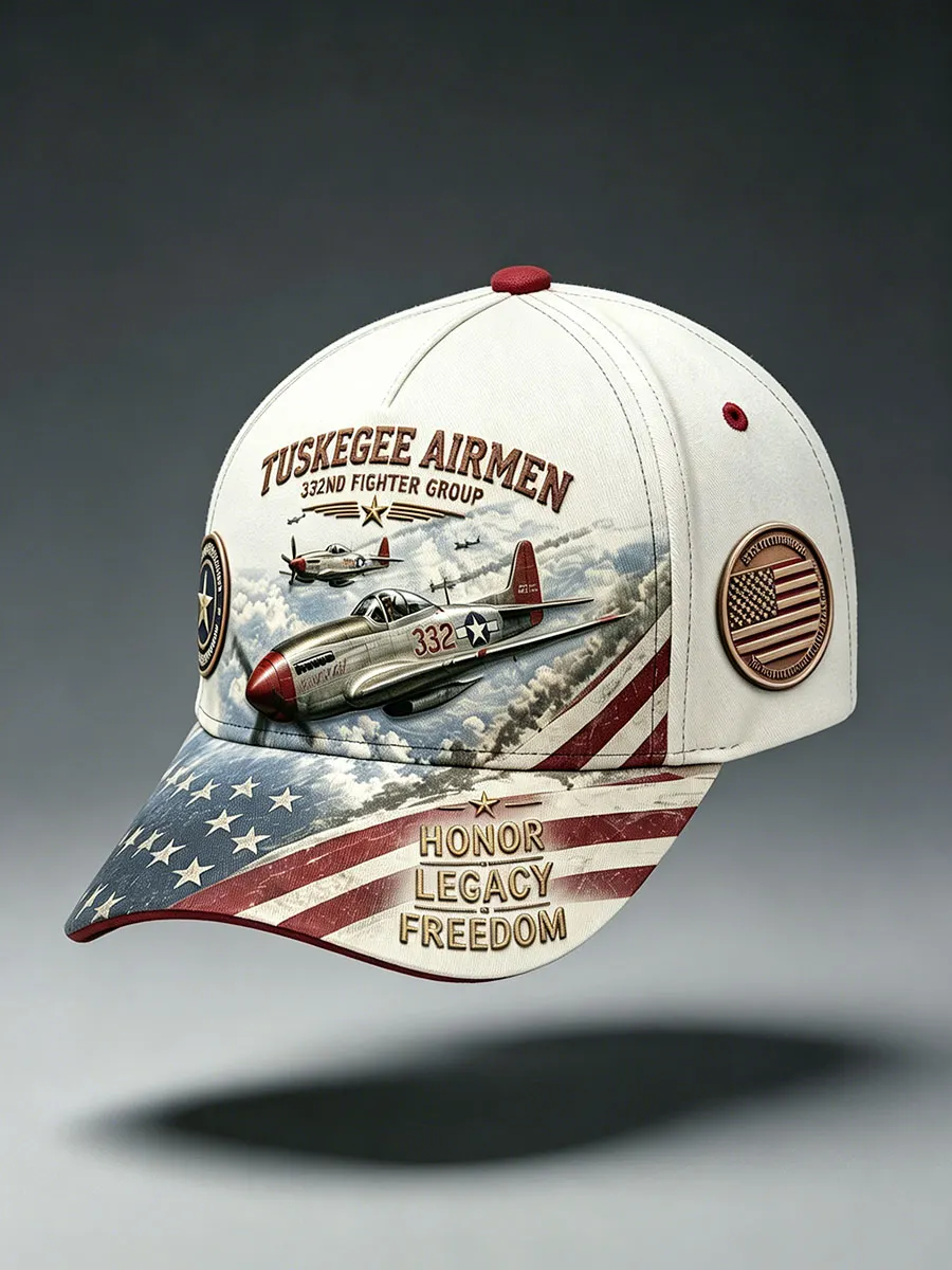 Tuskegee Airmen Honor Legacy Vintage Baseball Cap