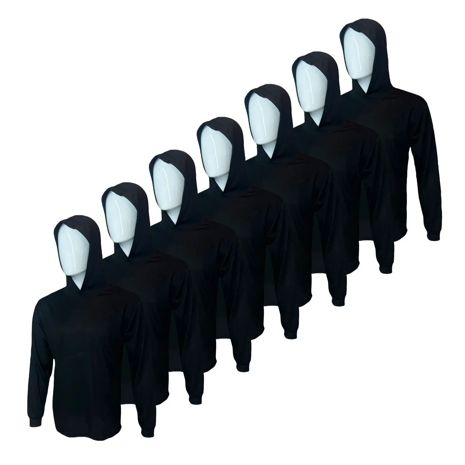 7-Pack High-Visibility Ultralight Long-Sleeve Hoodie