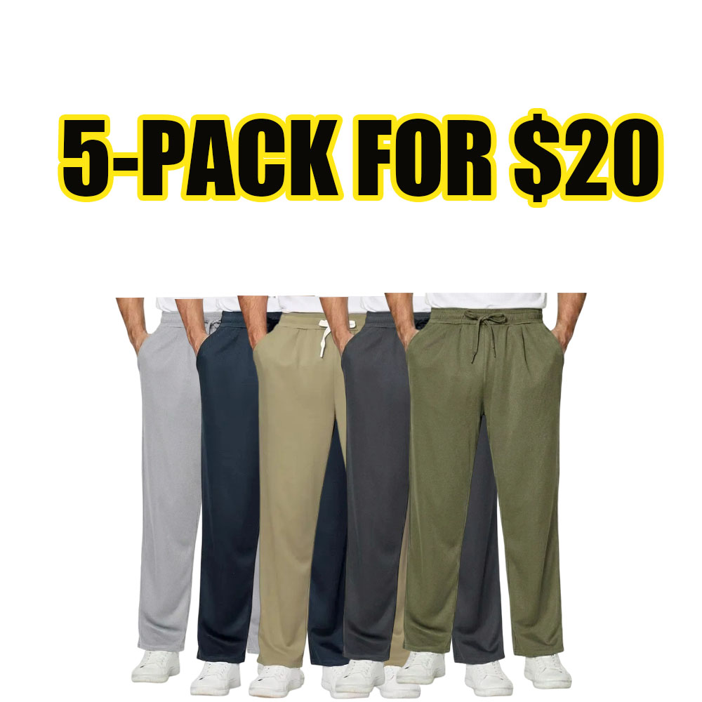 Men's Relaxed Drawstring Lounge Pants